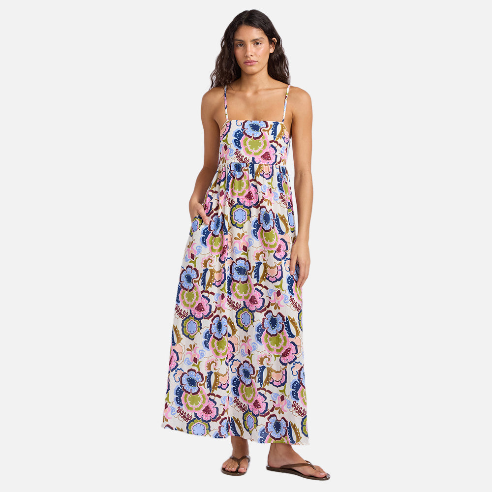 Sea Blossom Midi Dress - Women