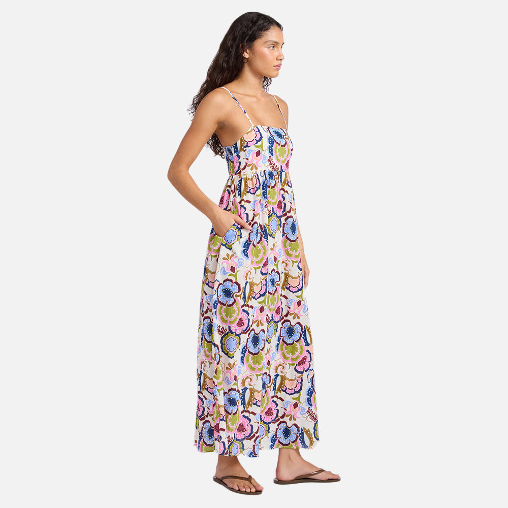 Sea Blossom Midi Dress - Women