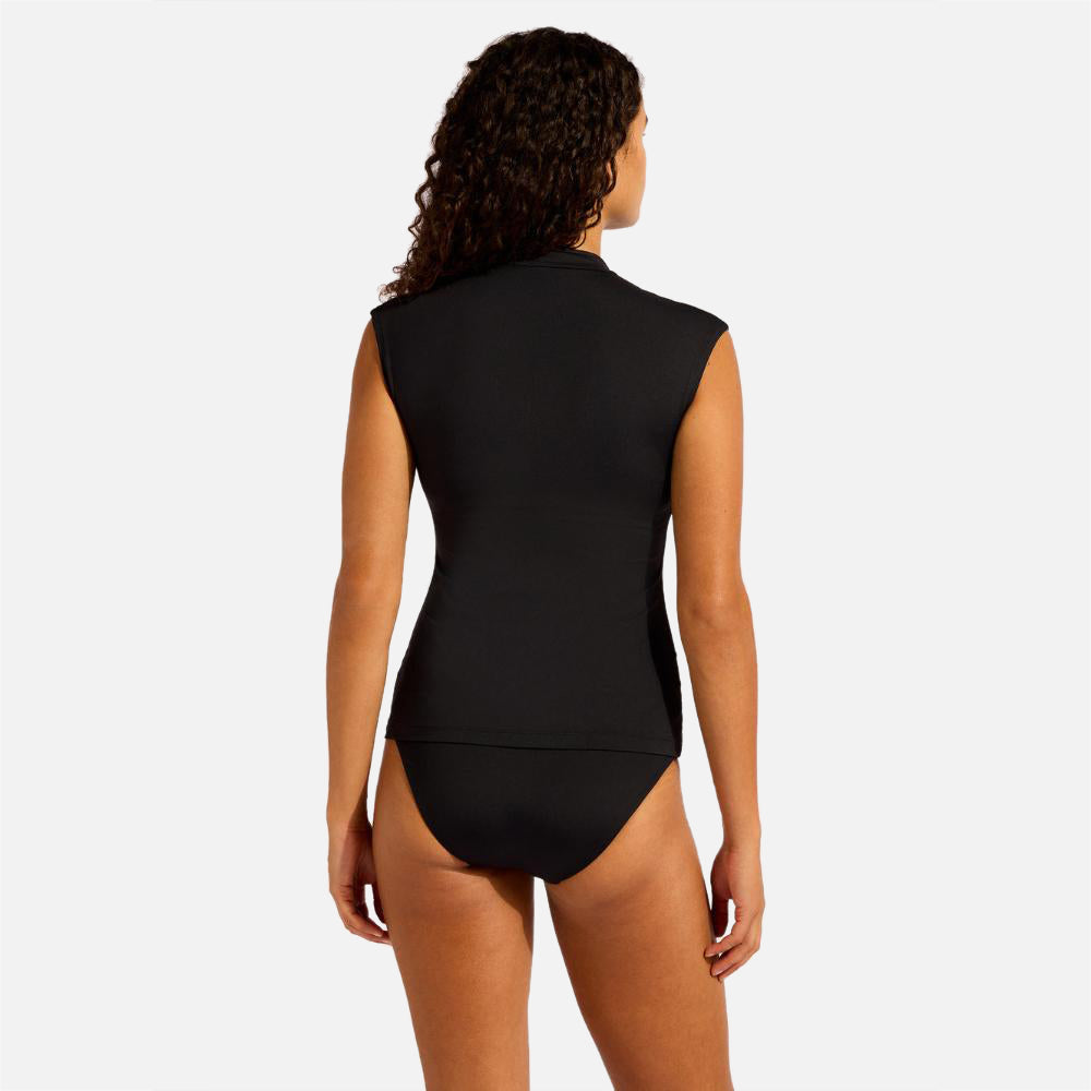 Collective Cap Sleeve Sunvest Bikini Top - Women