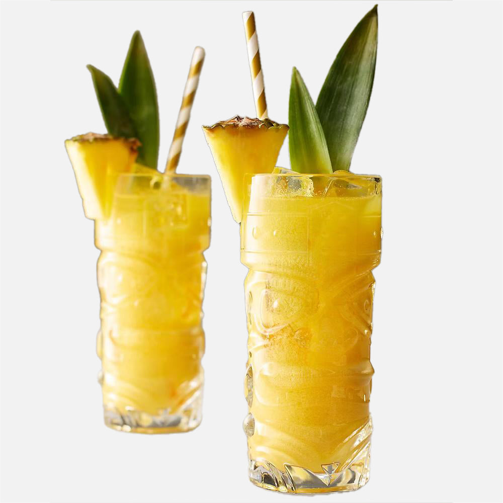 Viski Crystal Tiki 14-oz. Glasses Set of 2 - Unisex