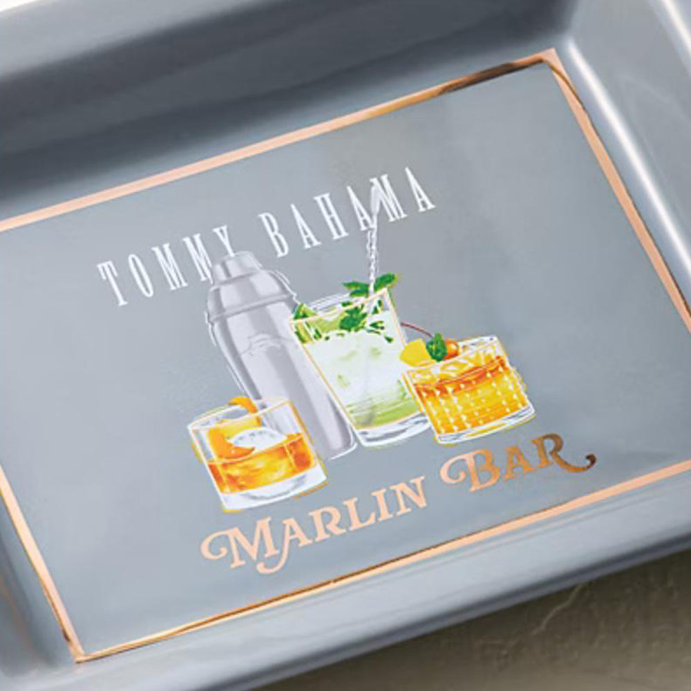 Marlin Bar Ceramic Ashtray - Unisex