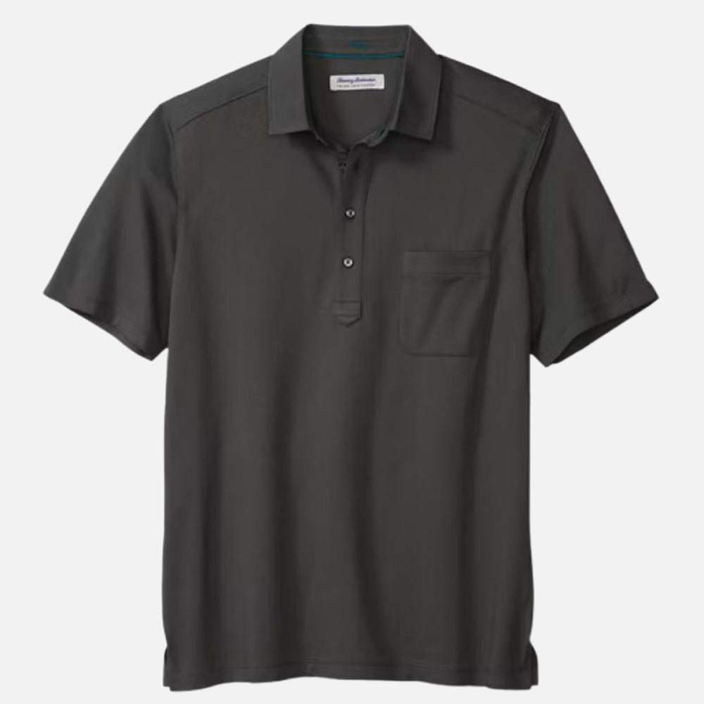 San Lucio Stretch Knit Polo T-Shirt - Men