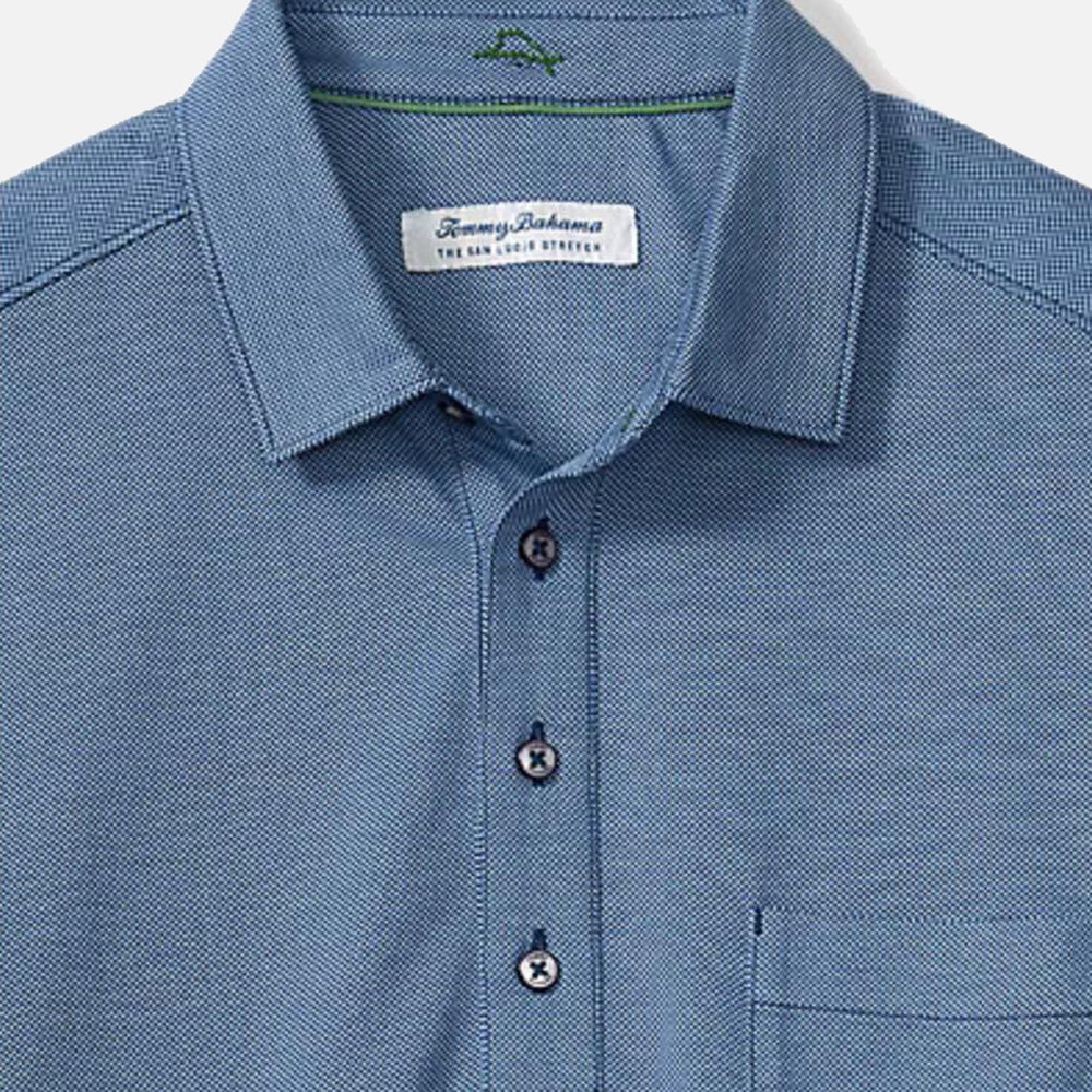 San Lucio Stretch Knit Polo - Men