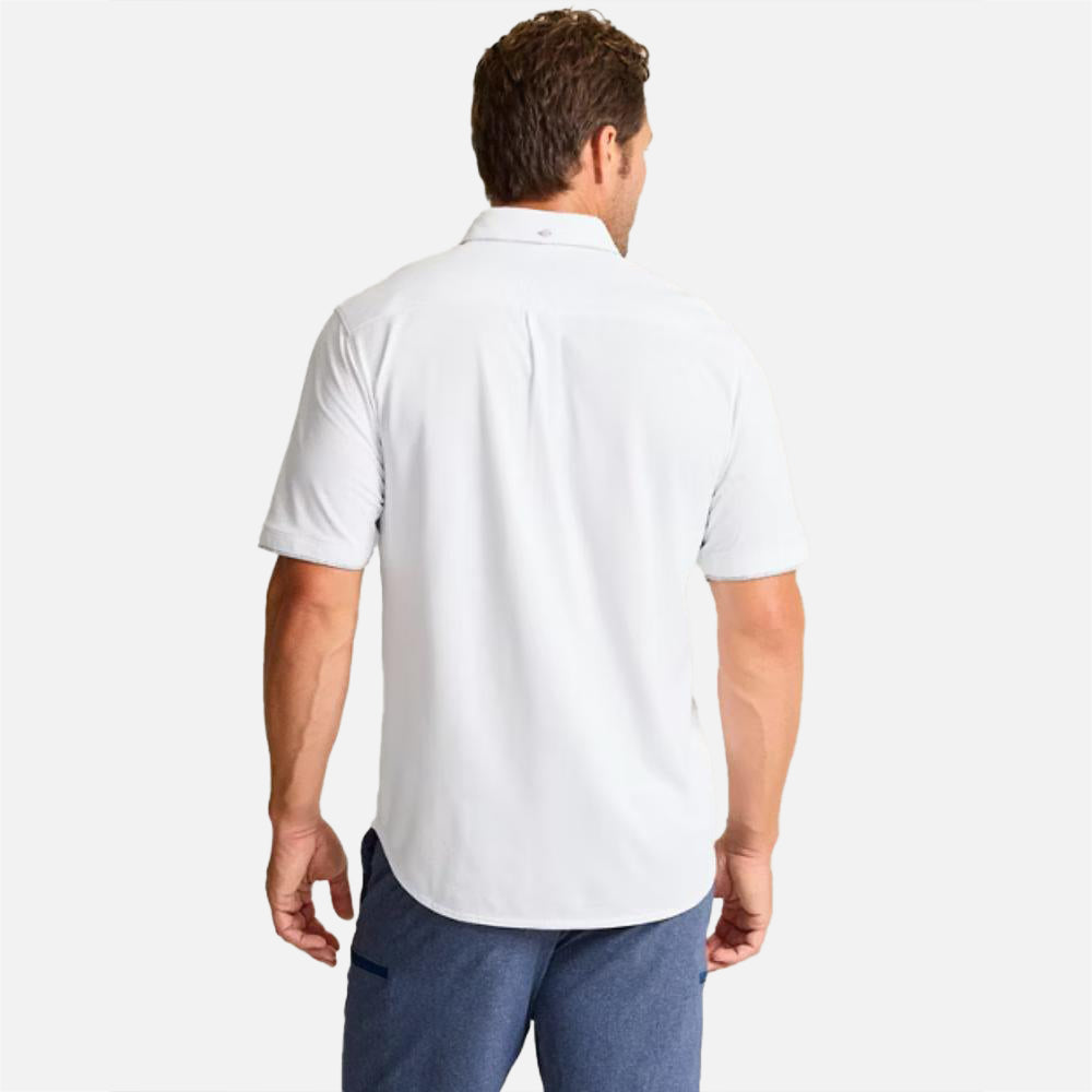 San Lucio Lotus Happy Hour Stretch Knit Shirt - Men