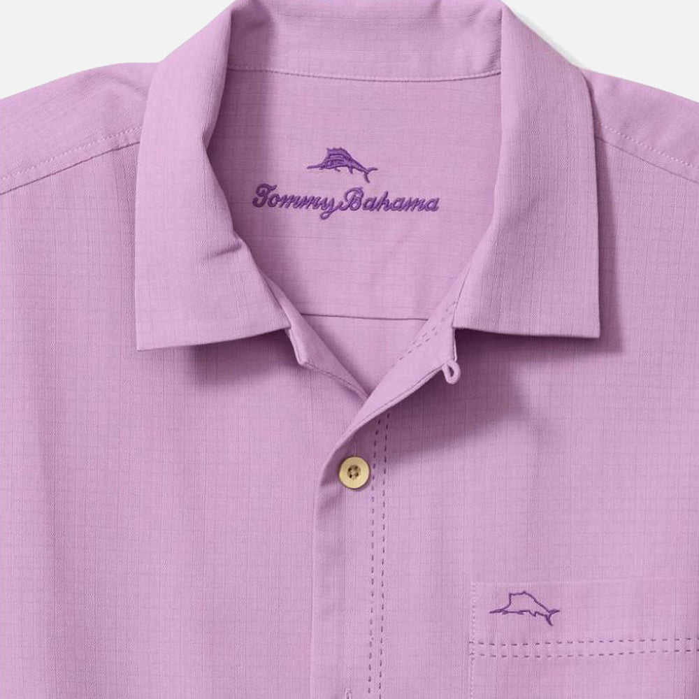 Coastal Breeze Check IslandZone Camp Shirt - Men