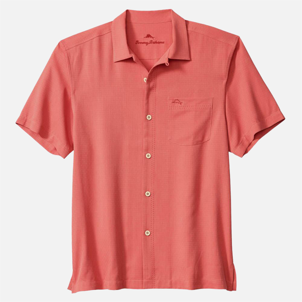 Coastal Breeze Check IslandZone Camp Shirt - Men
