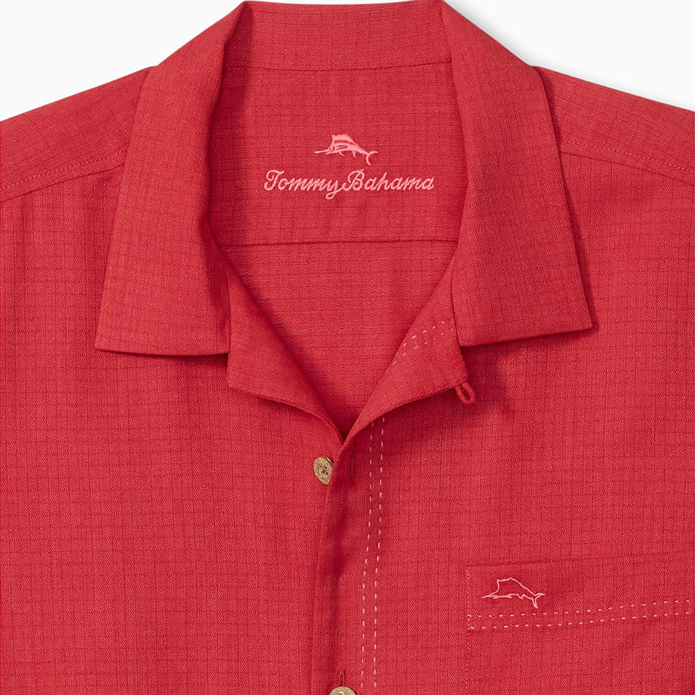 Coastal Breeze Check IslandZone Camp Shirt - Men