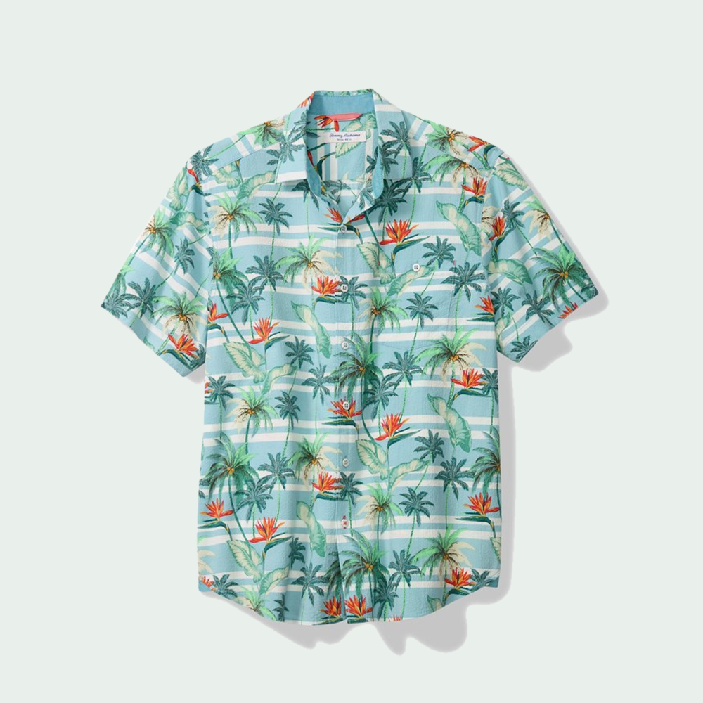 Nova Wave Palmero Stripe Cotton-Blend Shirt - Men