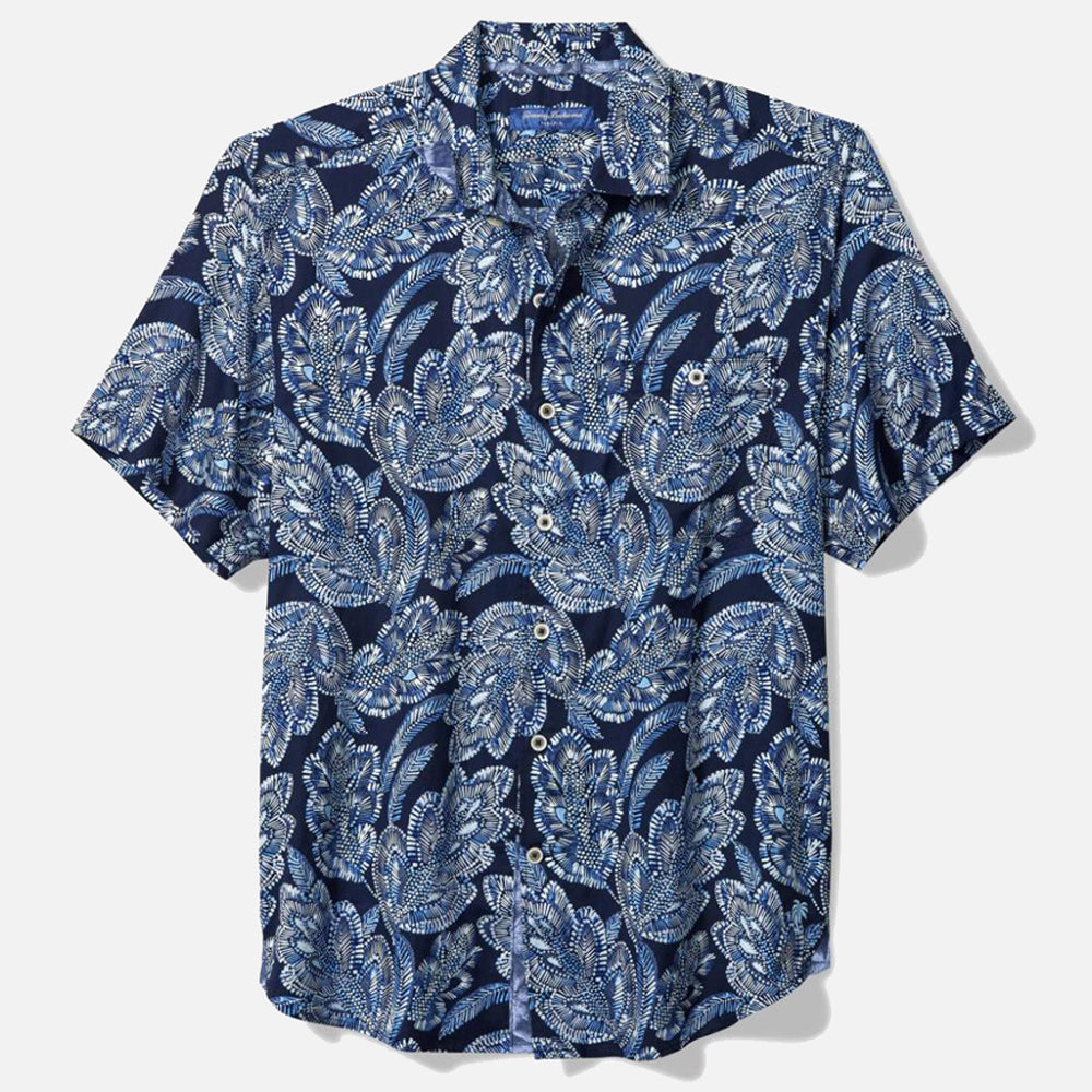 Tortola Midnight Blues Cotton-Blend Shirt - Men