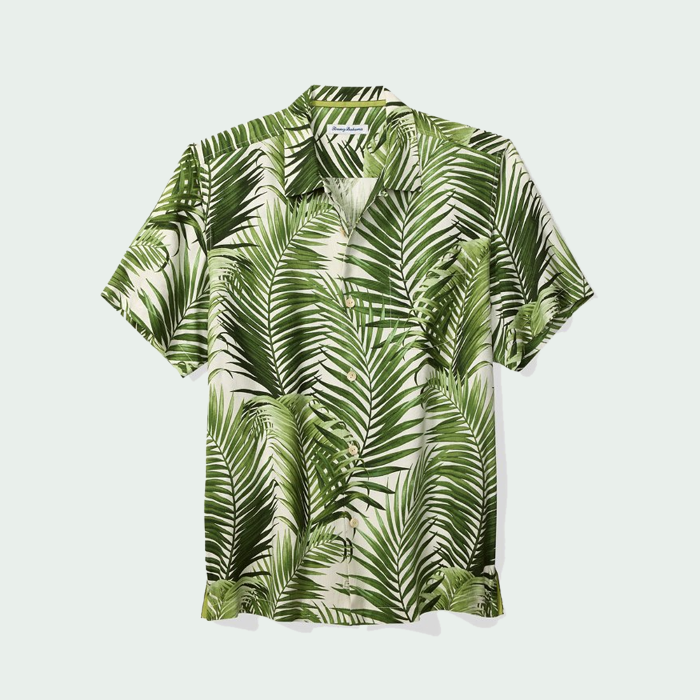 Palm Patrol Silk Camp Shirt - Men