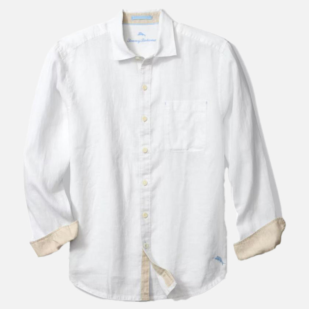 Paradise Breezer Linen Long-Sleeve Shirt - Men