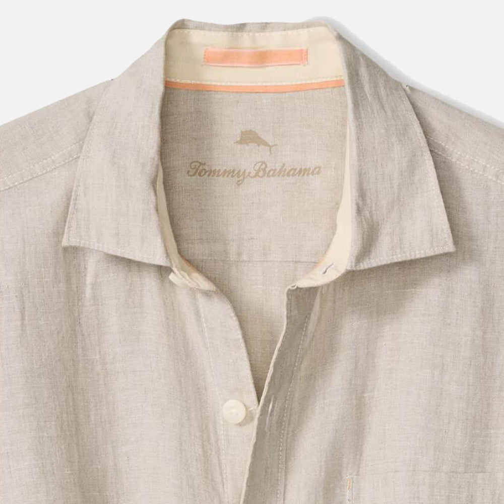 Paradise Breezer Linen Long-Sleeve Shirt - Men