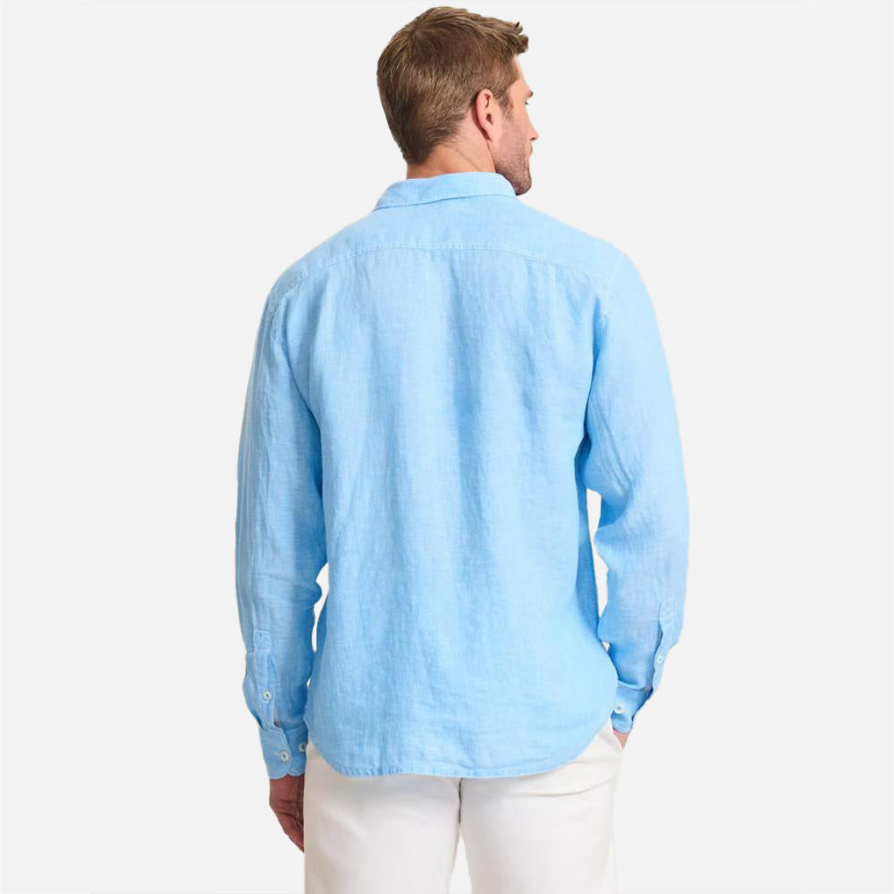 Paradise Breezer Linen Long-Sleeve Shirt - Men