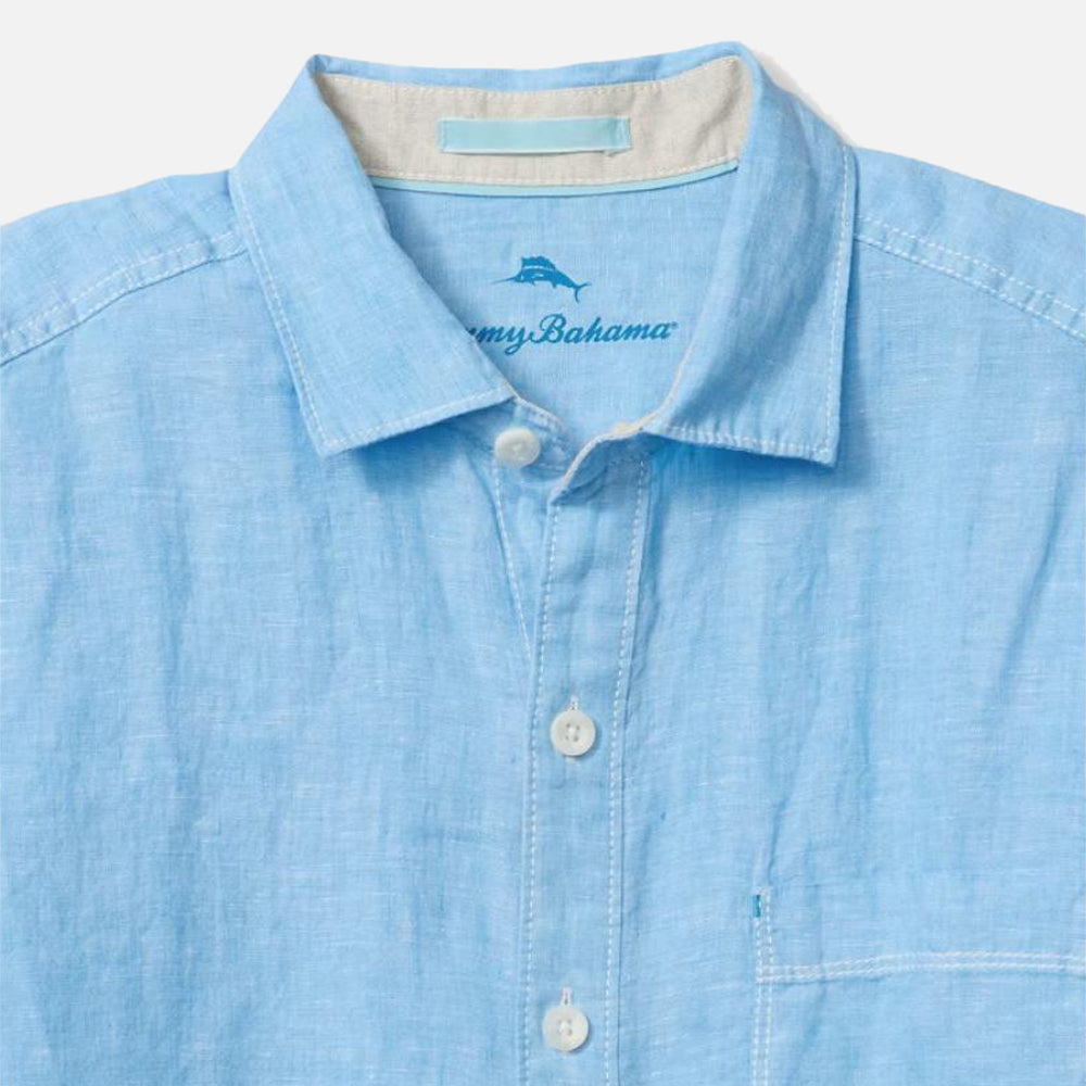 Paradise Breezer Linen Long-Sleeve Shirt - Men