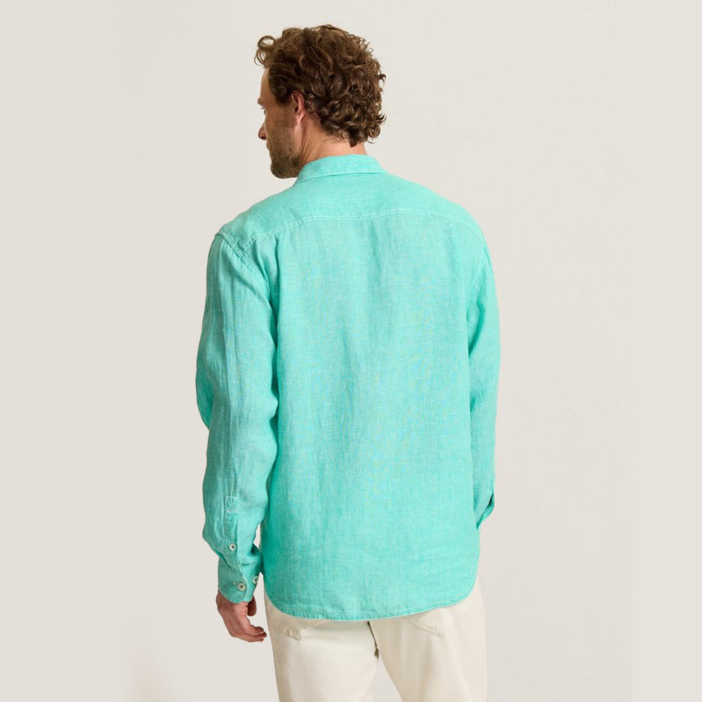 Paradise Breezer Linen Long-Sleeve Shirt - Men