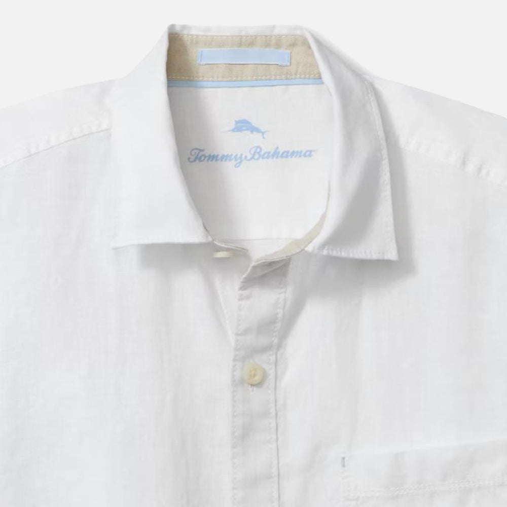 Paradise Breezer Linen Short-Sleeve Shirt - Men