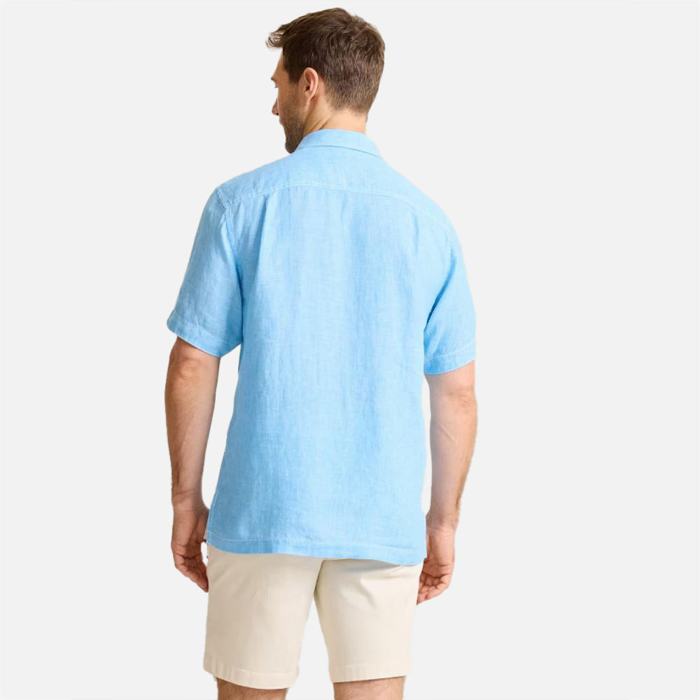 Paradise Breezer Linen Short-Sleeve Shirt - Men