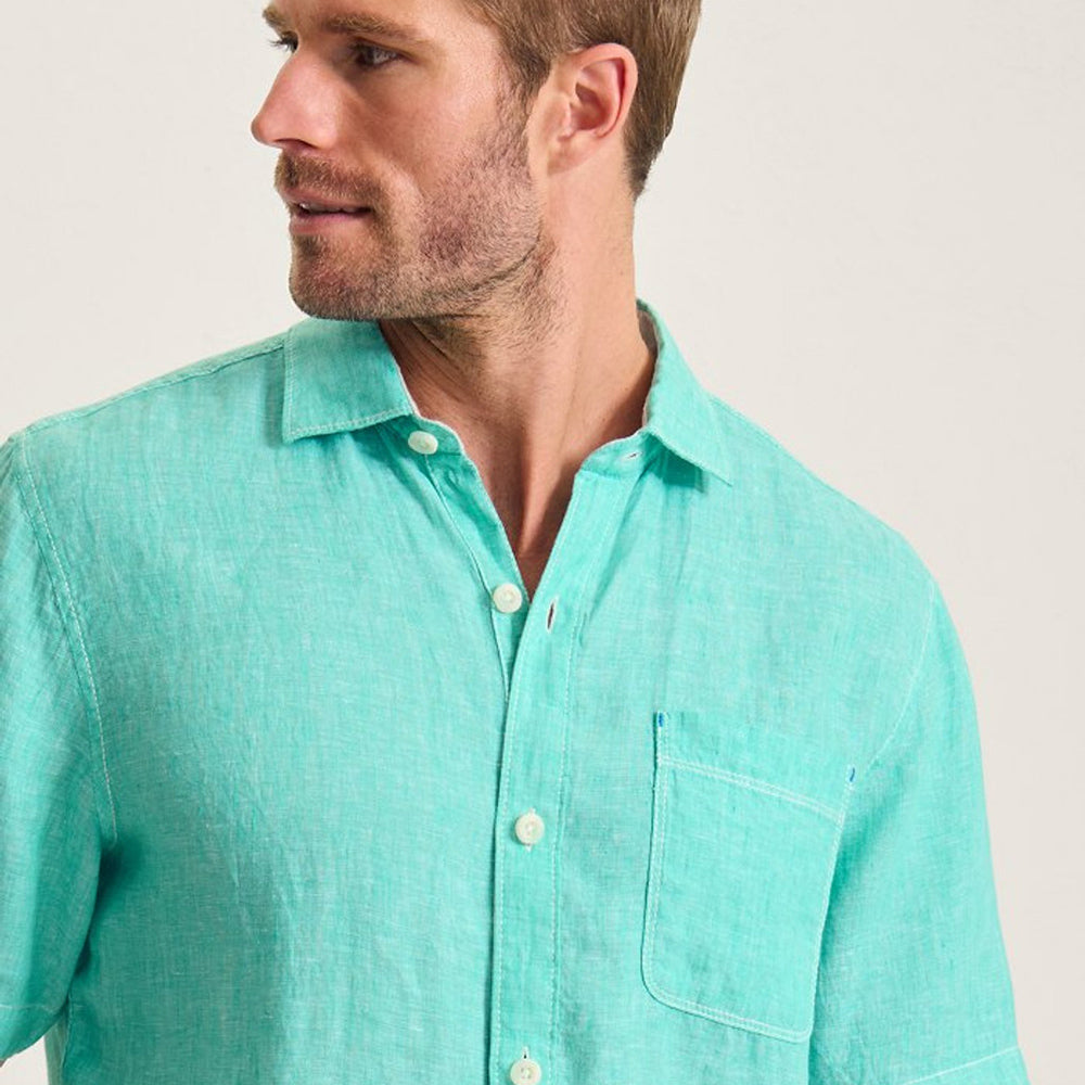 Paradise Breezer Linen Short-Sleeve Shirt - Men