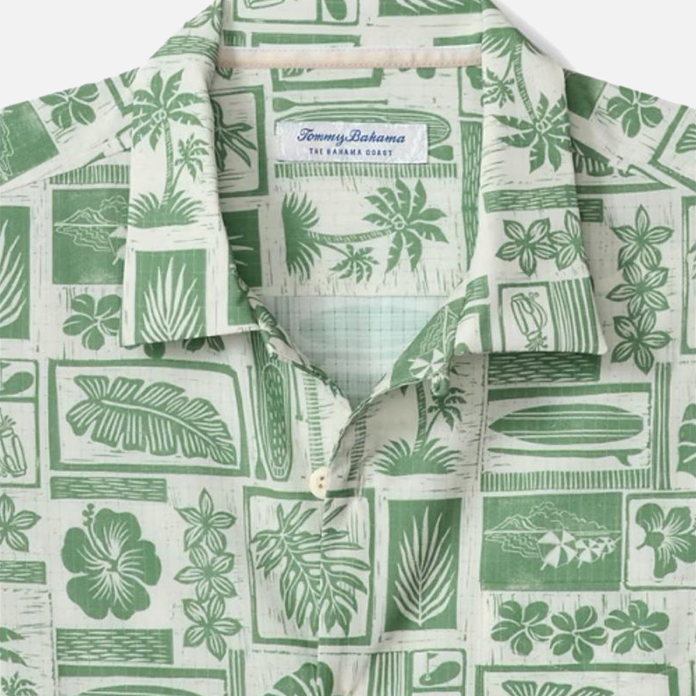 Bahama Coast Island Stamp IslandZone Shirt - Men