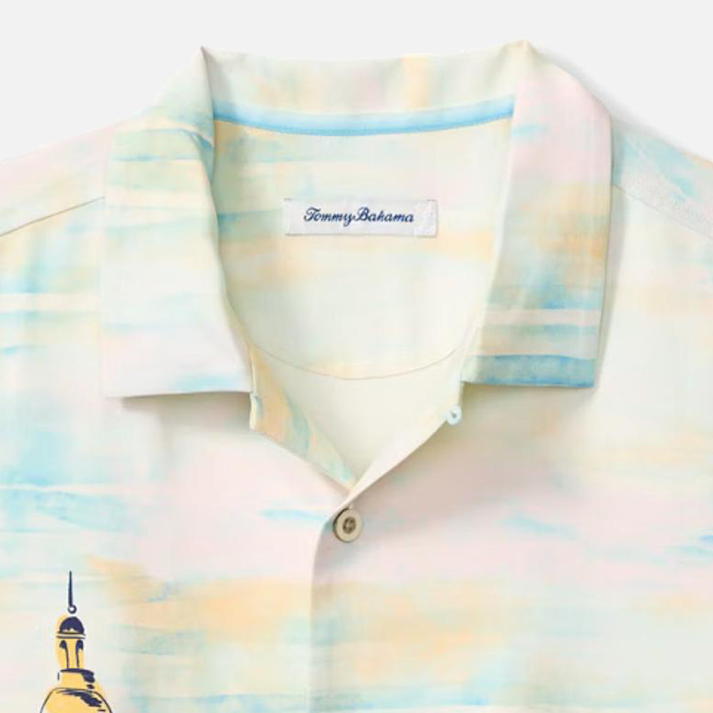 Amalfi Vista Silk Camp Shirt - Men