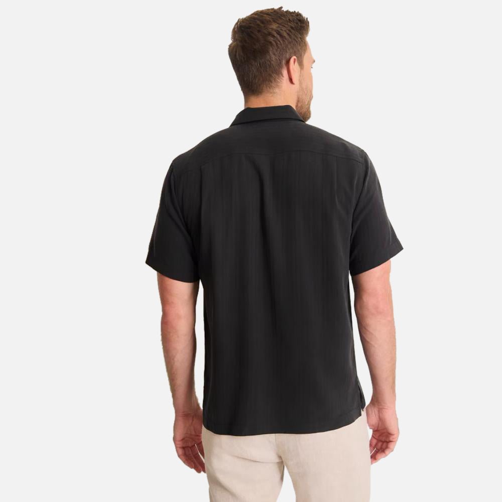 Maui Border Silk Camp Shirt - Men