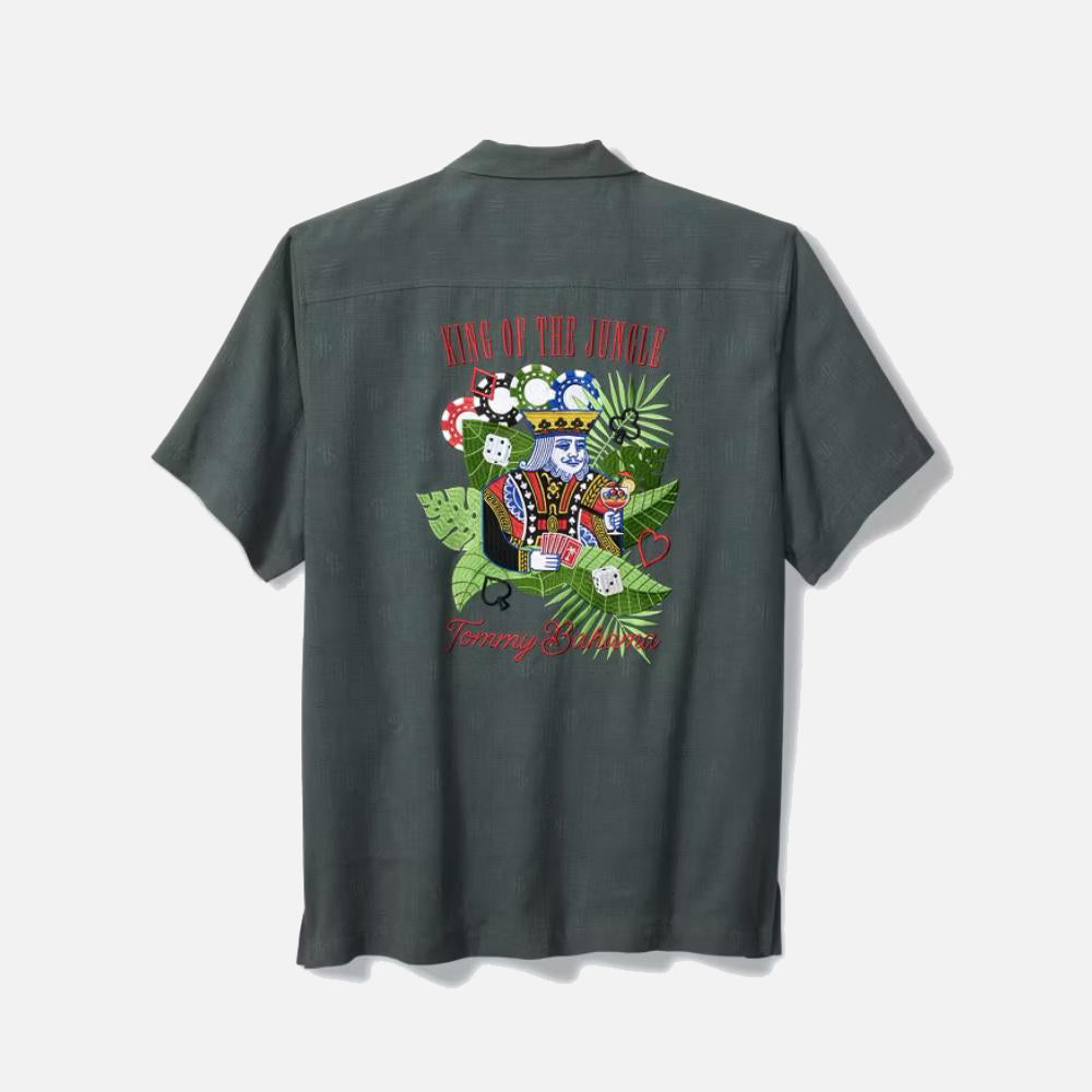 King of the Jungle Silk Camp Shirt - Men