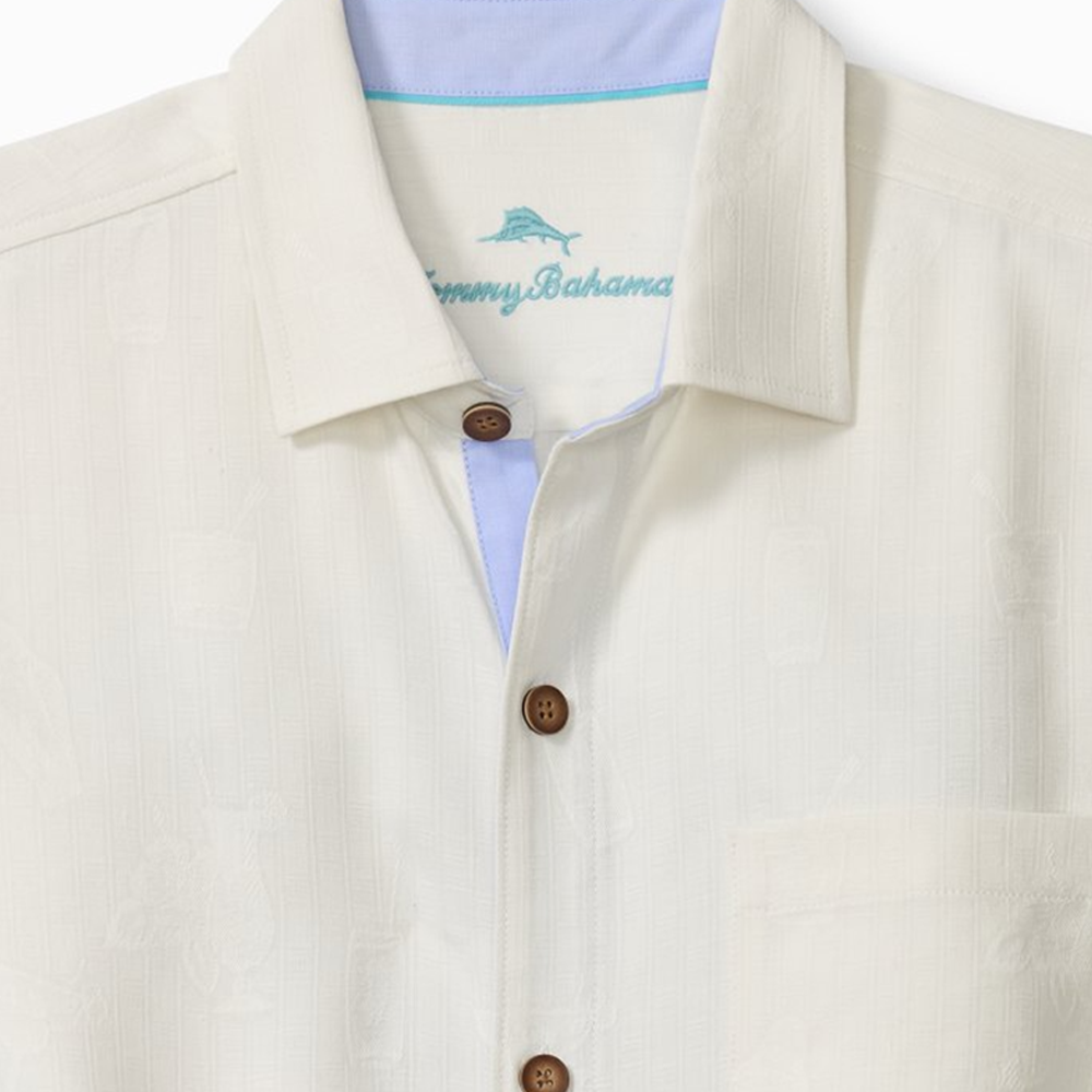Pickleball Happy Hour Silk Camp Shirt - Men