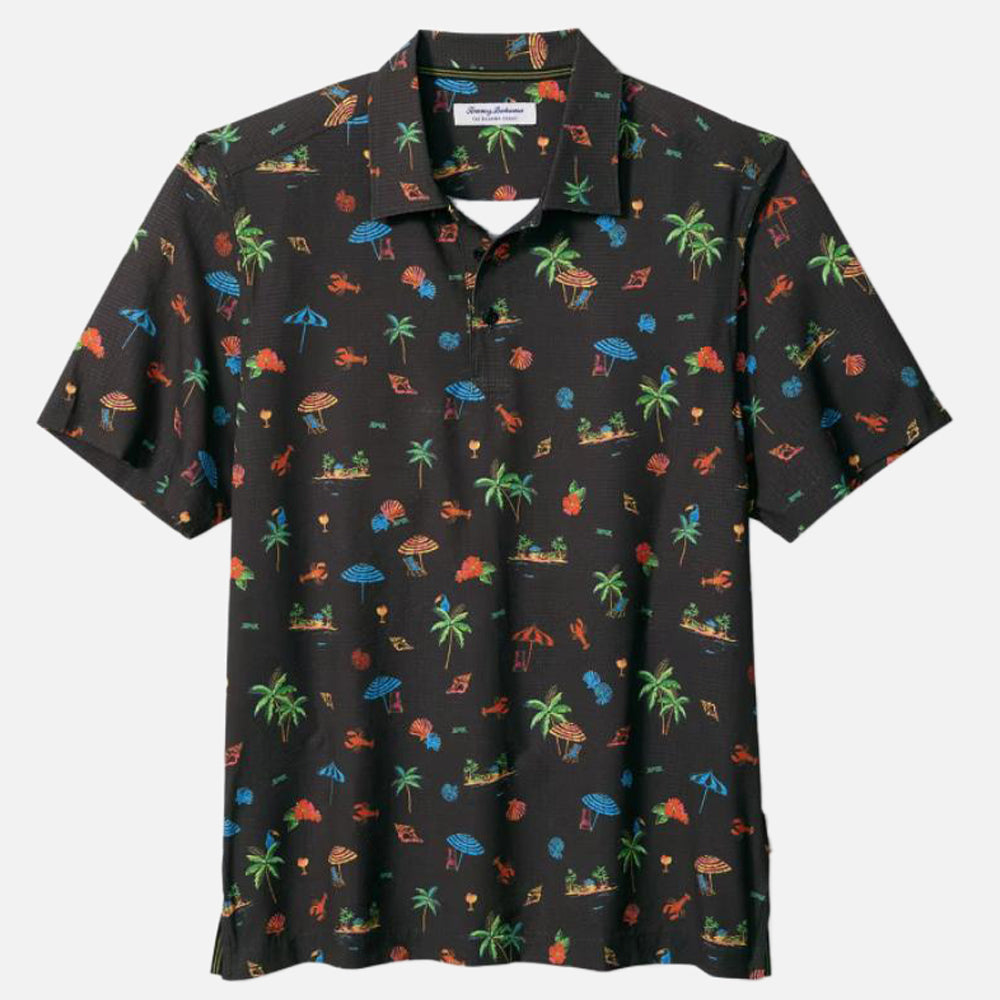 Bahama Coast Palm Villa IslandZone Polo T-Shirt - Men