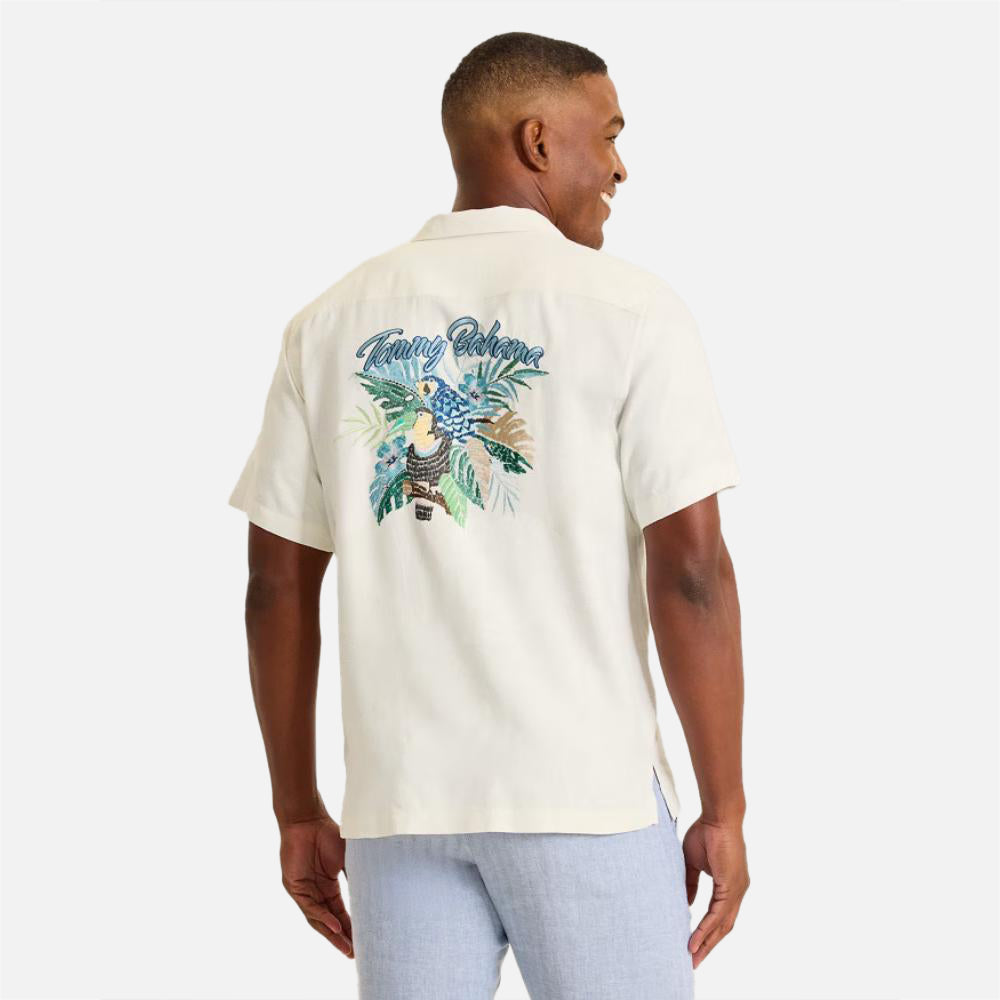 Toucantina Silk Camp Shirt - Men