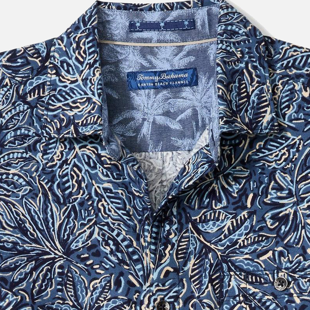 Canyon Beach Petina Palms Flannel Shirt - Men
