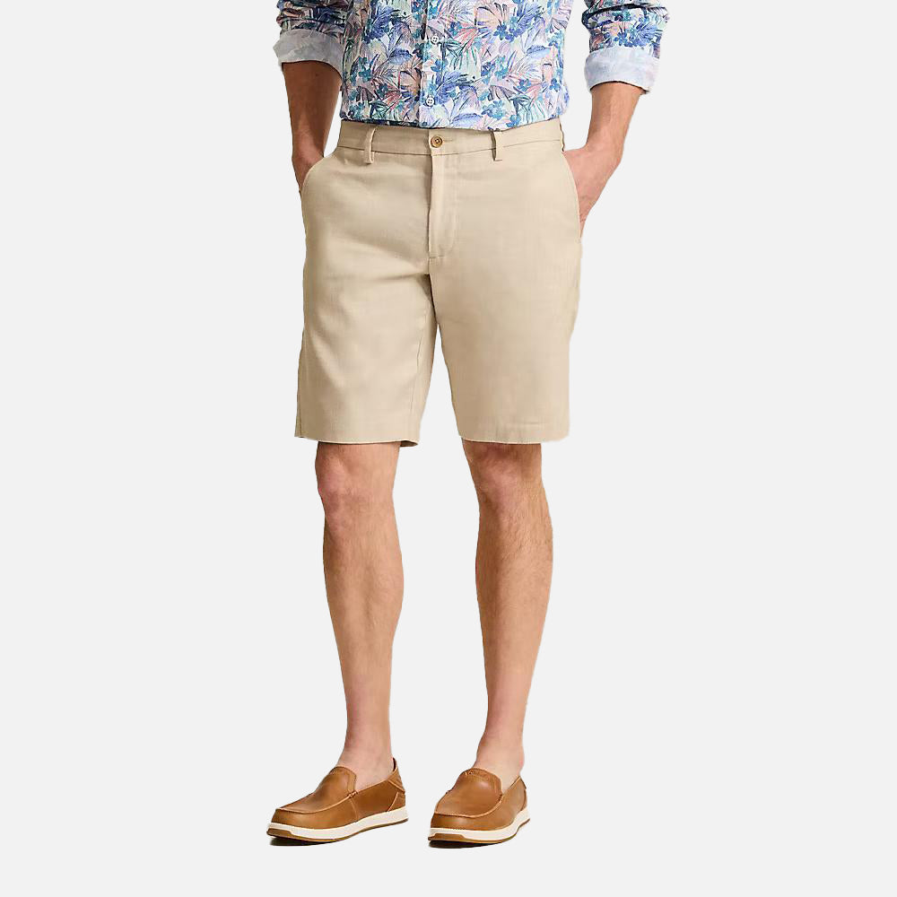 Latigo Beach Linen-Blend Flat-Front 10-Inch Short - Men