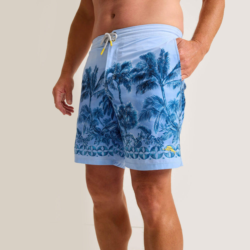 Baja Hibiscus Hues 8-Inch Boardshorts - Men