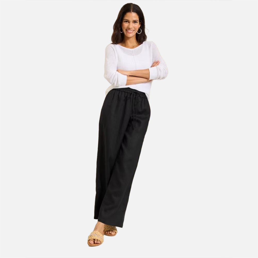 Two Palms High-Rise Linen Easy Pants - Women