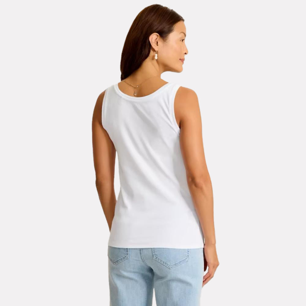 Sunset Bay Ribbed Tank Top - Women