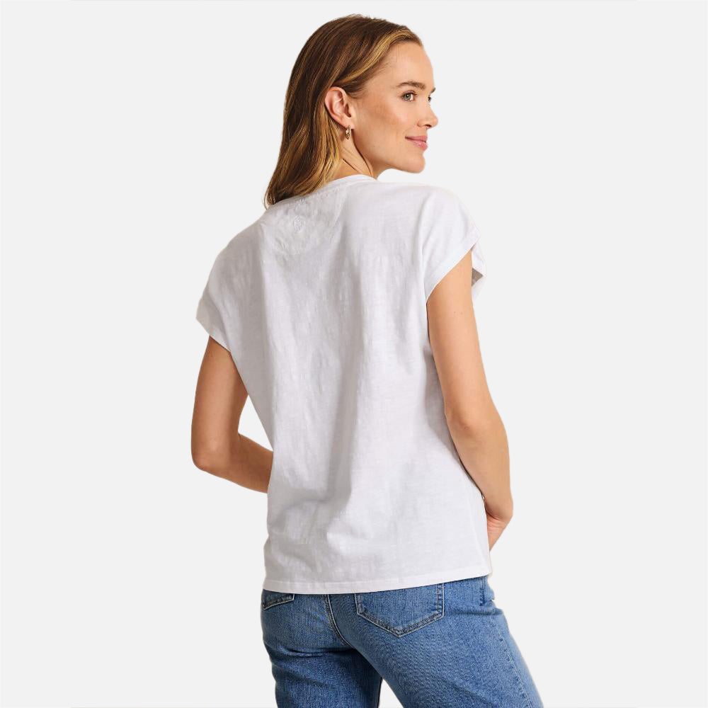 Piazza Palms Short-Sleeve Lux T-Shirt - Women