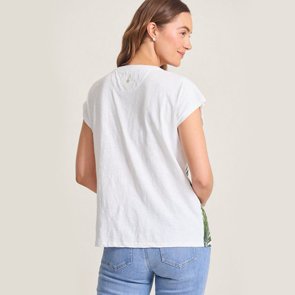 Leaf of Luxury Embellished Lux T-Shirt - Women