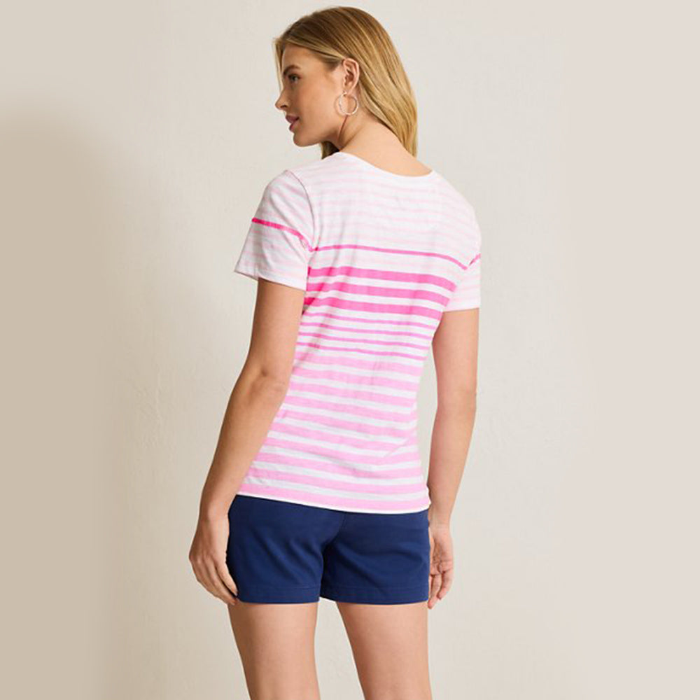 Sunrise Harbor Embellished Lux T-Shirt - Women