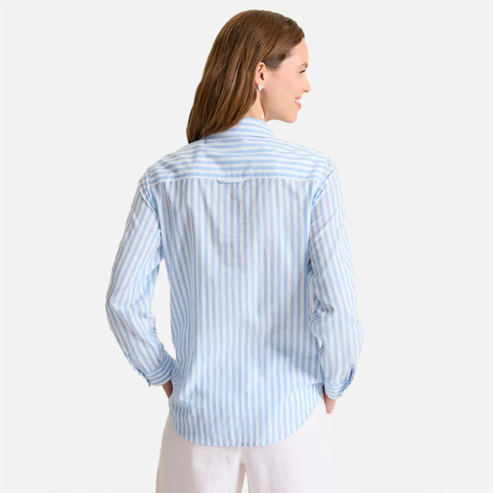 Oceanic Oasis Voile Long-Sleeve Shirt - Women