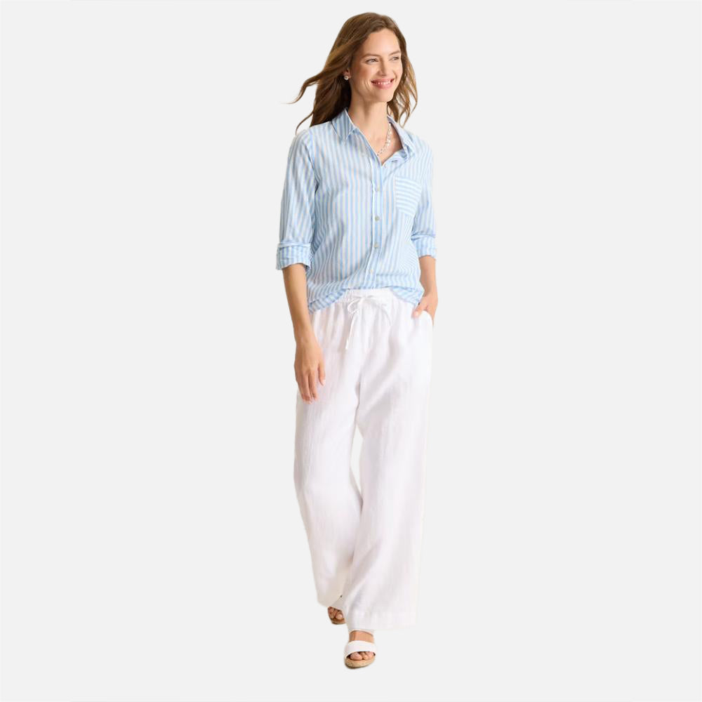 Oceanic Oasis Voile Long-Sleeve Shirt - Women