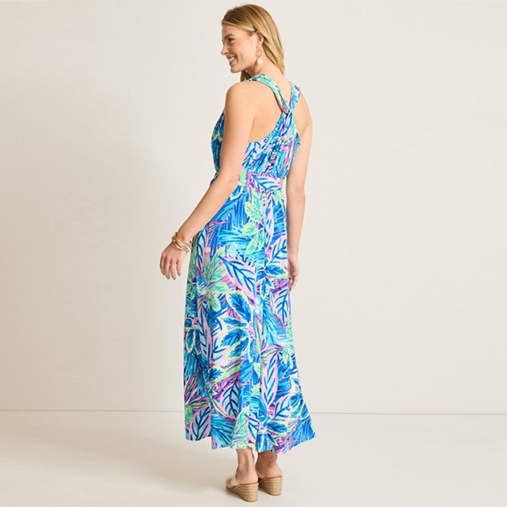 Frond Grove Maxi Sundress - Women
