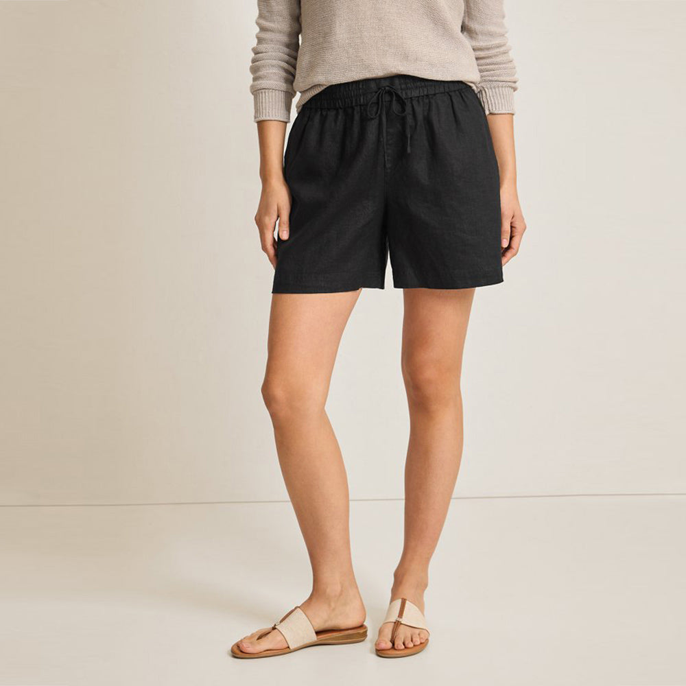 Two Palms High-Rise Linen Easy Shorts - Women