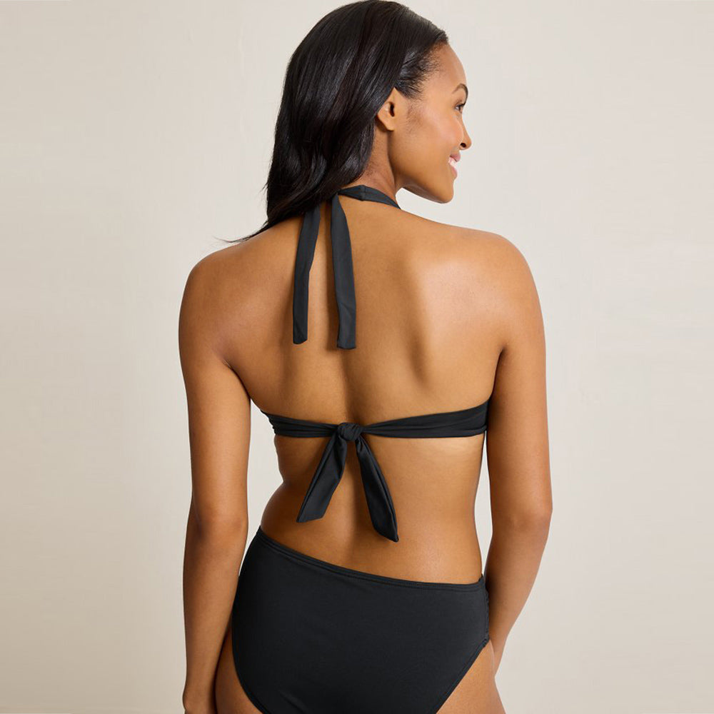 Pearl Underwire Halter Bikini Top - Women