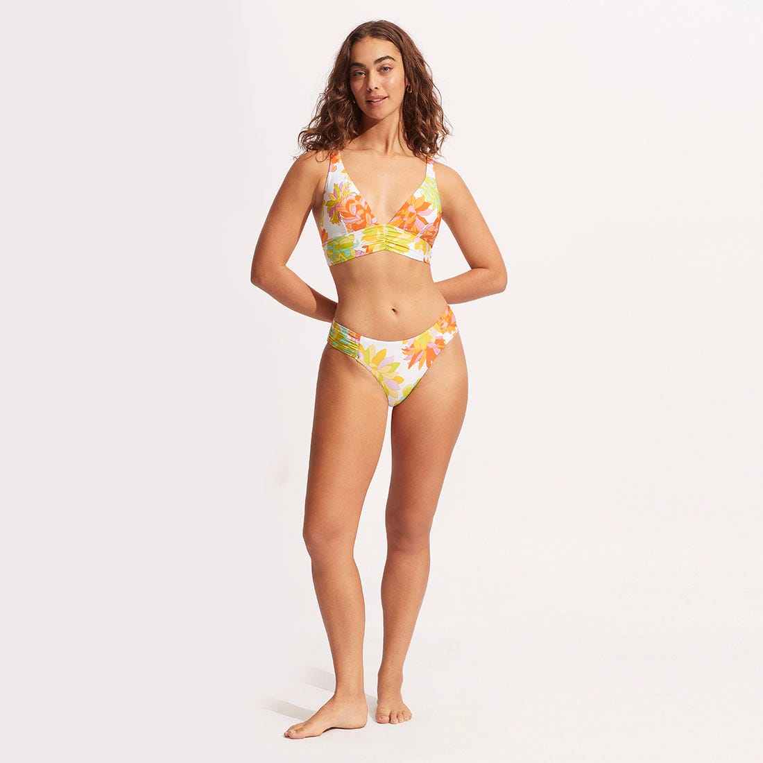 Palm Spring Ruched Side Retro - Women