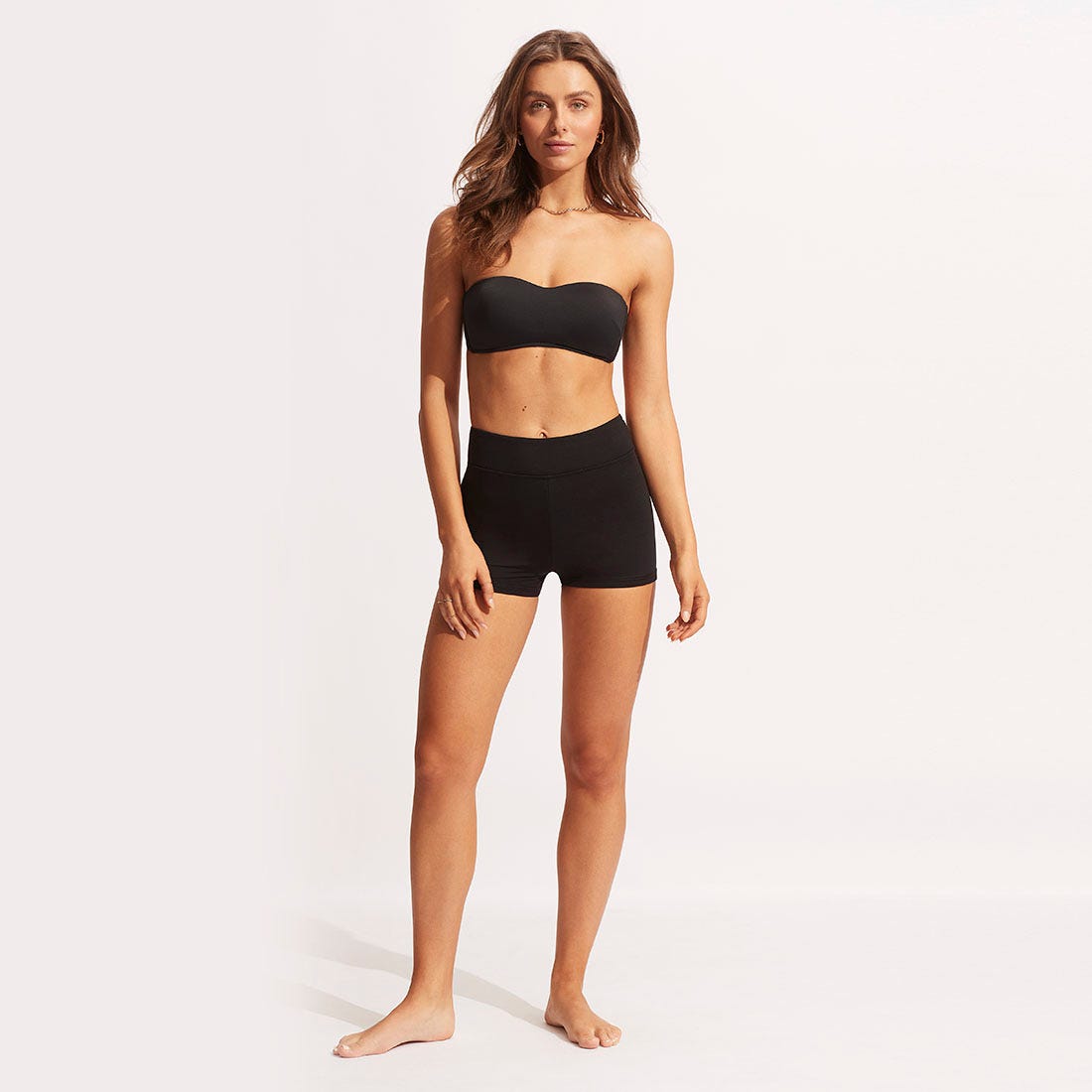 Seafolly Boyleg In Black - 8