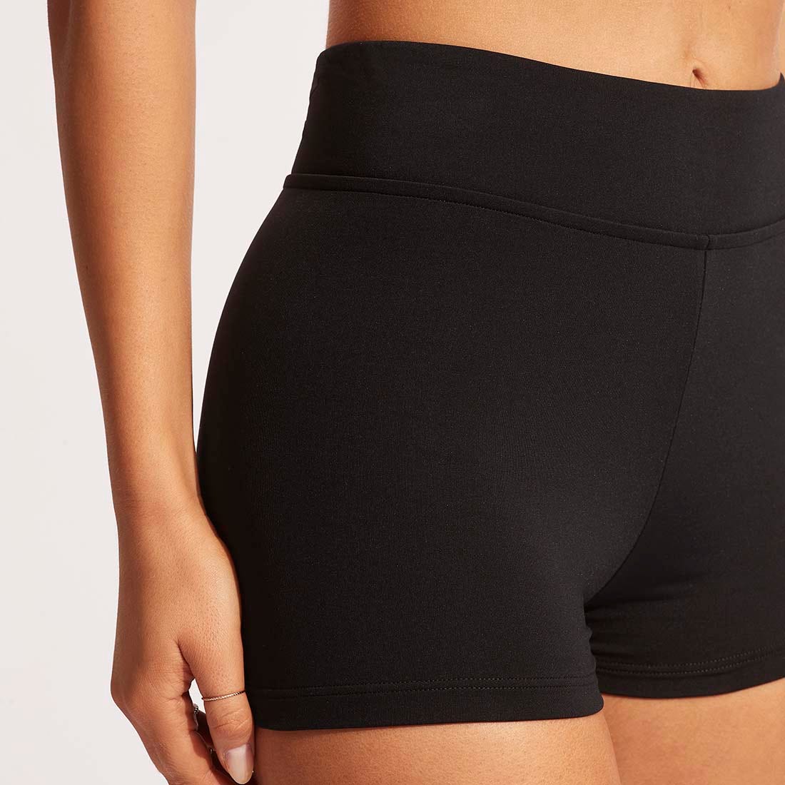 Seafolly Boyleg In Black - 8