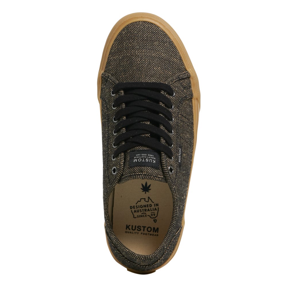 Kustom World Wide Lo In Black Hemp