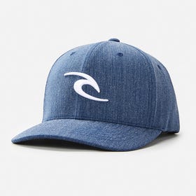 Rip Curl Tepan Flexfit Cap In Navy - 1SZ