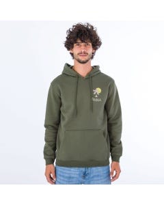 Hurley Hoodie Country Fleece In Green