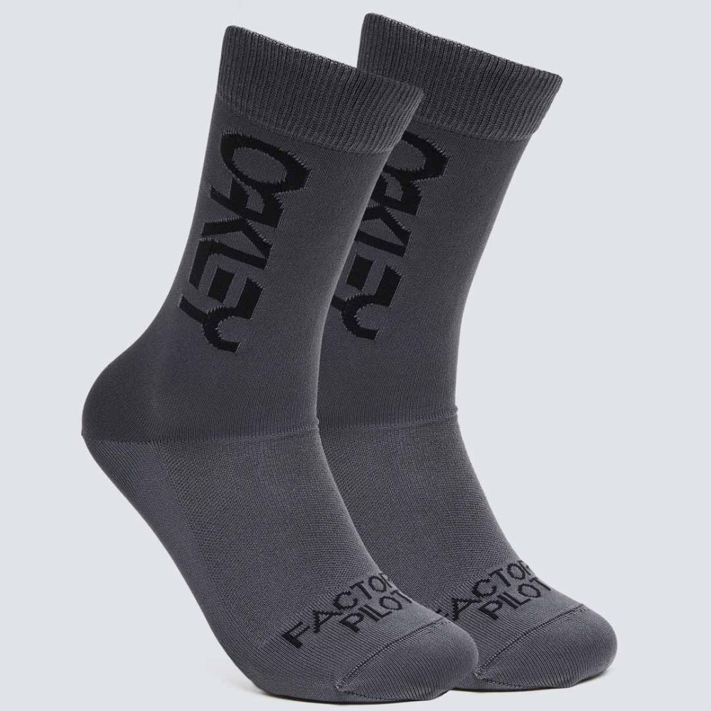 Oakley Factory Pilot MTB Socks in Forged Iron