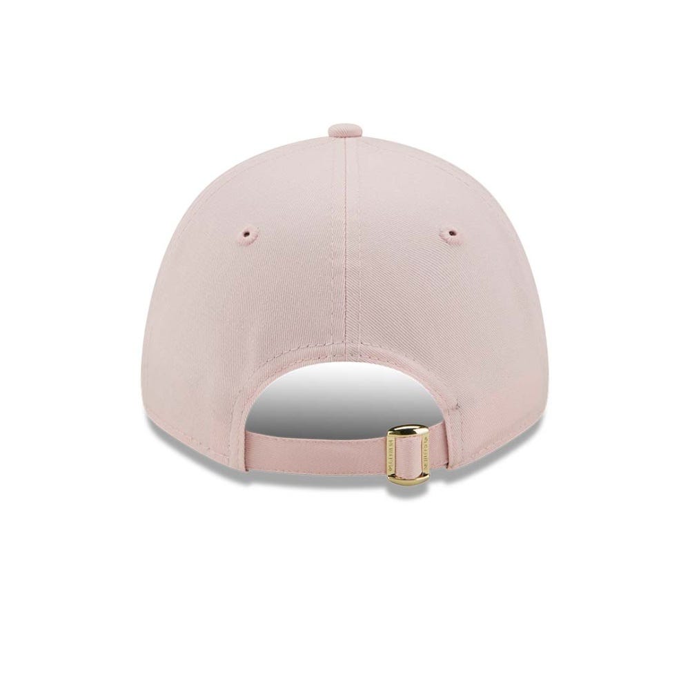 New Era New York Yankees Metallic Logo Womens Pink 9FORTY Cap